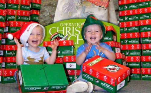 Last year Emerald donated more than 600 shoeboxes. Last year Emerald donated more than 600 shoeboxes.